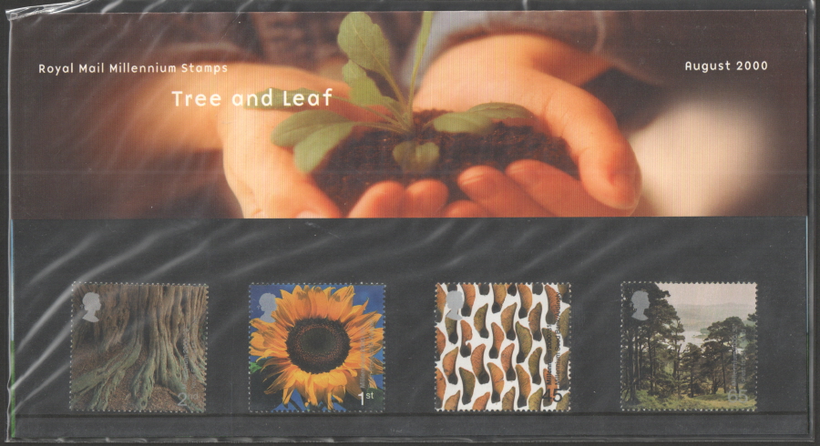(image for) 2000 Tree & Leaf Royal Mail Presentation Pack 314 - Click Image to Close